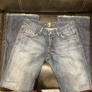 ‘A’ Pocket 7 For All Mankind Jeans Sz 28